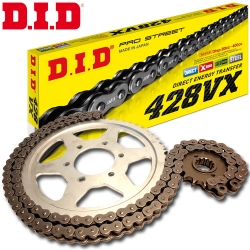 DID Kettensatz Alu Fantic XEF 125 Performance Enduro CBS Bj.2024