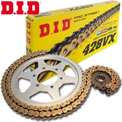 DID Kettensatz Alu Fantic XEF 125 Performance Enduro CBS Bj.2024