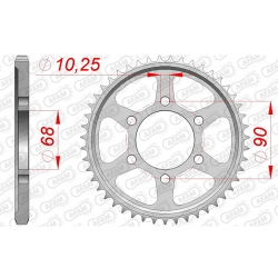 Kettenrad Stealth ZF Dual ZFD-12222 (Rot)