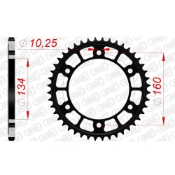 Kettenrad Stealth ZF Dual ZFD-1308 (Gold)