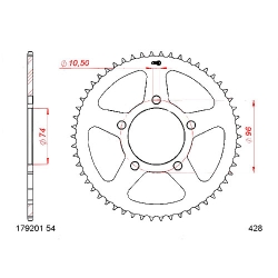 Kettenrad Stealth ZF Dual ZFD-15093 (gold)