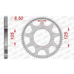 Kettenrad Stealth ZF Dual ZFD-15097 (Gold)