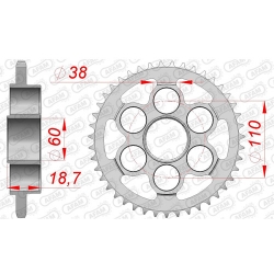 Kettenrad C50-Stahl