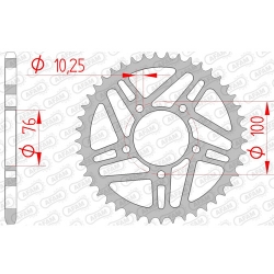 Kettenrad Stahl 76mm OZ PVM Marchesini