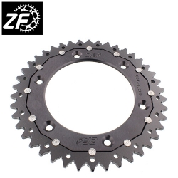 Kettenrad Stealth ZF Dual ZFD-897 (Schwarz)