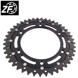 Kettenrad Stealth ZF Dual ZFD-897 (Schwarz)
