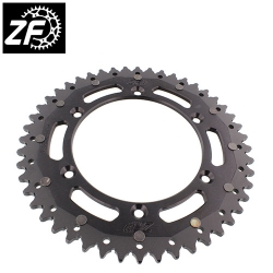 Kettenrad Stealth ZF Dual ZFD-822 (Schwarz)