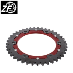Kettenrad Stealth ZF Dual ZFD-1307 (Rot)