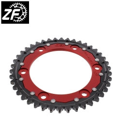 Kettenrad Stealth ZF Dual ZFD-1306 (Rot)