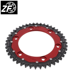 Kettenrad Stealth ZF Dual ZFD-1306 (Rot)