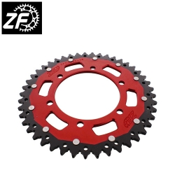 Kettenrad Stealth ZF Dual ZFD-486 (Rot)
