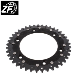 Kettenrad Stealth ZF Dual ZFD-897 (Schwarz)