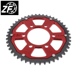 Kettenrad Stealth ZF Dual ZFD-12222 (Rot)
