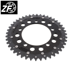 Kettenrad Stealth ZF Dual ZFD-75 (Schwarz)