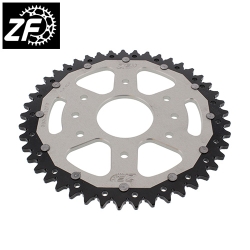 Kettenrad Stealth ZF Dual ZFD-890 (Silber)