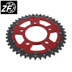 Kettenrad Stealth ZF Dual ZFD-1331 (Rot)