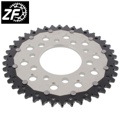 Kettenrad Stealth ZF Dual ZFD-1332 (Silber)