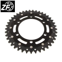 Kettenrad Stealth ZF Dual ZFD-2014 (Schwarz)