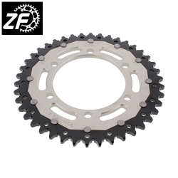 Kettenrad Stealth ZF Dual ZFD-2014 (Silber)