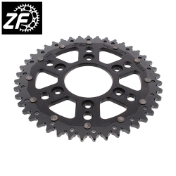 Kettenrad Stealth ZF Dual ZFD-765 (Schwarz)