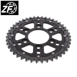 Kettenrad Stealth ZF Dual ZFD-766 (Schwarz)