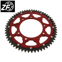Kettenrad Stealth ZF Dual ZFD-15098 (Rot)