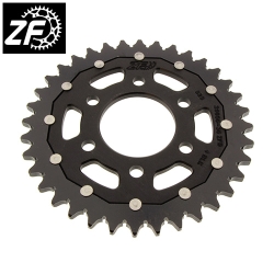 Kettenrad Stealth ZF Dual ZFD-29056 (Schwarz)