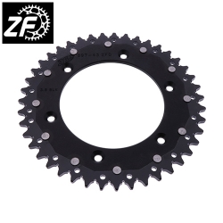 Kettenrad Stealth ZF Dual ZFD-897 (Schwarz)