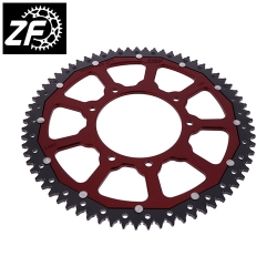 Kettenrad Stealth ZF Dual ZFD-15097 (Rot)