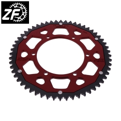 Kettenrad Stealth ZF Dual ZFD-25 (Rot)