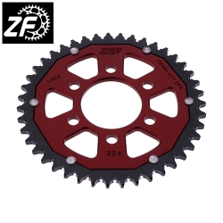 Kettenrad Stealth ZF Dual ZFD-15098 (Rot)