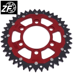 Kettenrad Stealth ZF Dual ZFD-1489 (rot)