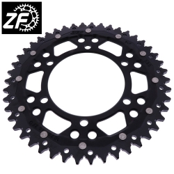 Kettenrad Stealth ZF Dual ZFD-1876 (schwarz)