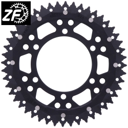 Kettenrad Stealth ZF Dual ZFD-1876 (schwarz)