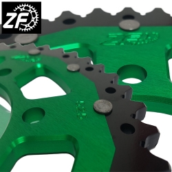 Kettenrad Stealth ZF Dual ZFD-1494 (Grün)