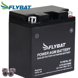 Batterie FlyBat FLYB10L-A2 / YB10L-A2 AGM geschlossen