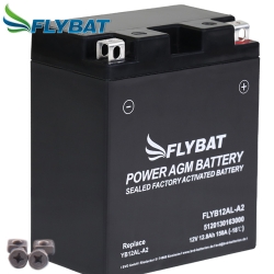 Batterie FlyBat FLYB12AL-A2 / YB12AL-A2 AGM geschlossen