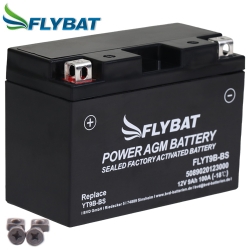 Batterie FlyBat FLYT9B-BS / YT9B-BS AGM geschlossen