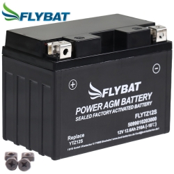 Batterie FlyBat FLYTZ12S / YTZ12S AGM geschlossen