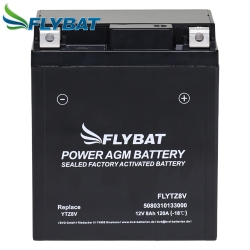 Batterie FlyBat FLYTZ8V / YTZ8V AGM geschlossen