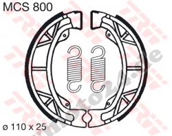 Bremsbacke TRW / Lucas MCS800