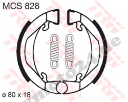 Bremsbacke TRW / Lucas MCS828