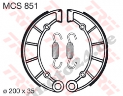 Bremsbacke TRW / Lucas MCS851
