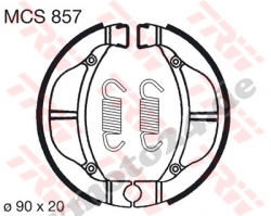 Bremsbacke TRW / Lucas MCS857