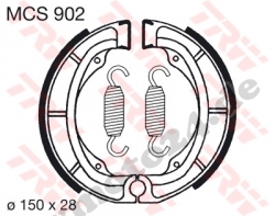 Bremsbacke TRW / Lucas MCS902