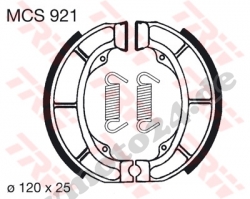 Bremsbacke TRW / Lucas MCS921