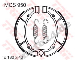 Bremsbacke TRW / Lucas MCS950