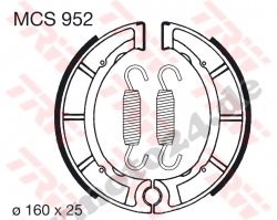 Bremsbacke TRW / Lucas MCS952