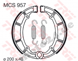 Bremsbacke TRW / Lucas MCS957