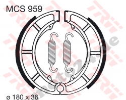Bremsbacke TRW / Lucas MCS959